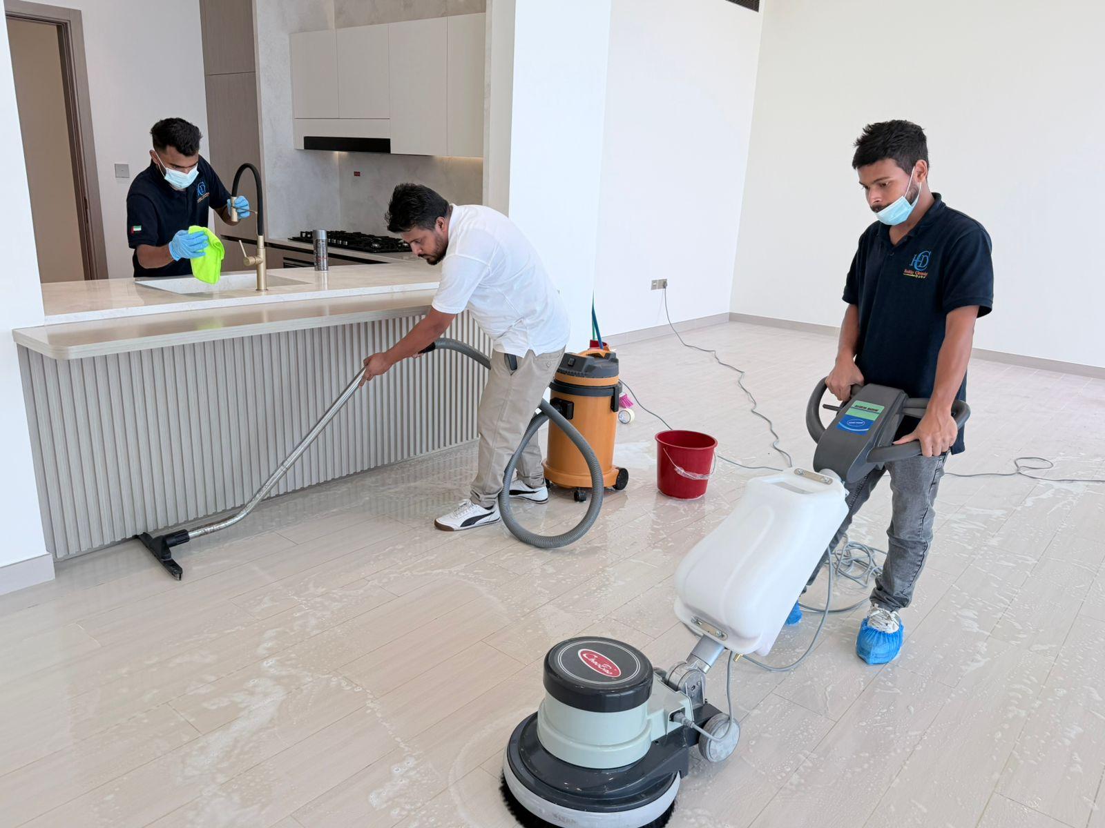 Floor Deep Cleaning